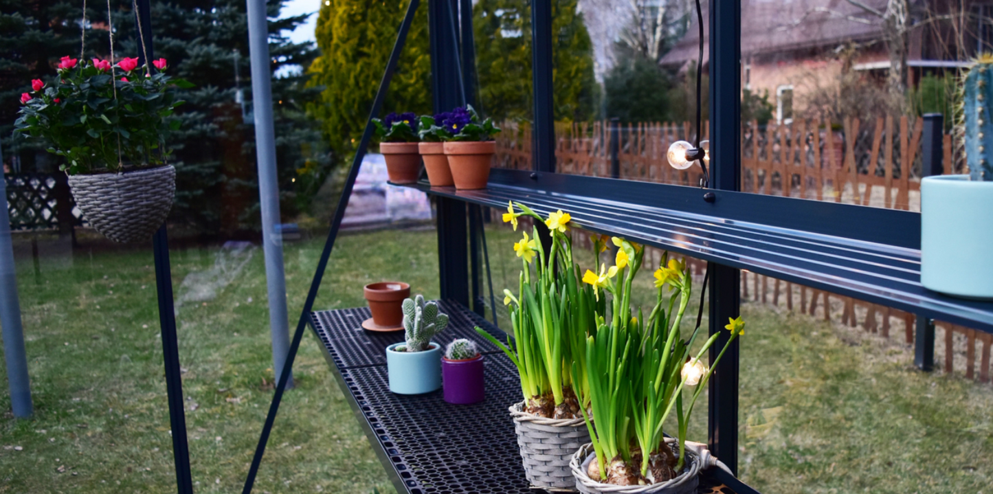 ALU-PLAUKTS 20 - Siltumnīcas plaukts (D-20 cm)