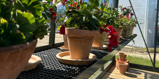 ALU-SHELF 40 - siltumnīcas plaukts (D-40 cm)