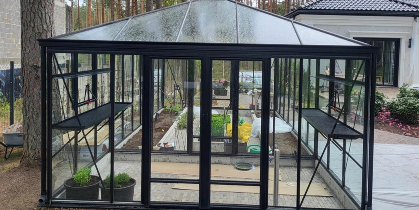 ALU-SHELF 40 - siltumnīcas plaukts (D-40 cm)